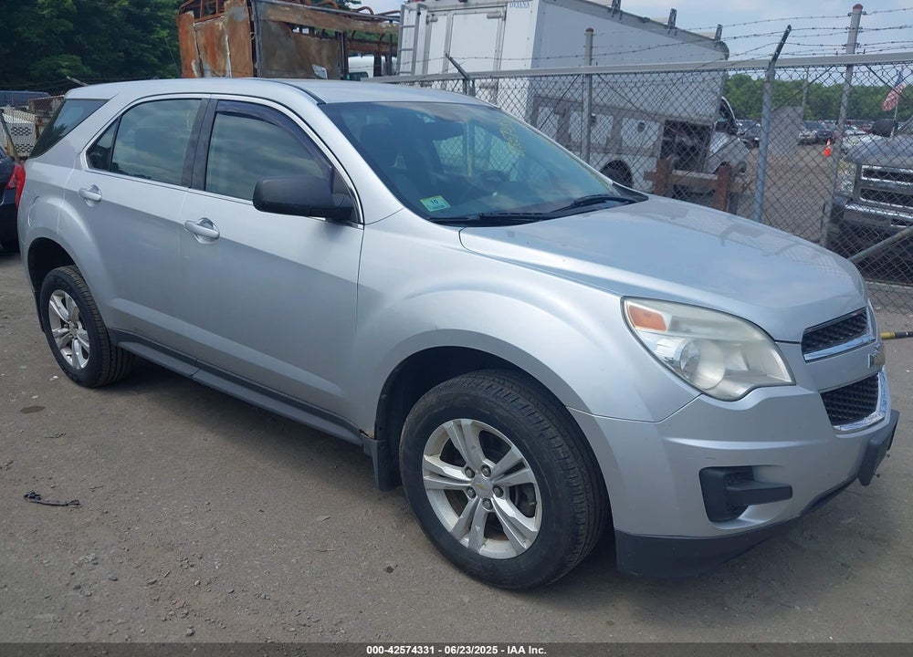 2011 CHEVROLET EQUINOX LS VIN: 2GNALBEC6B1153300