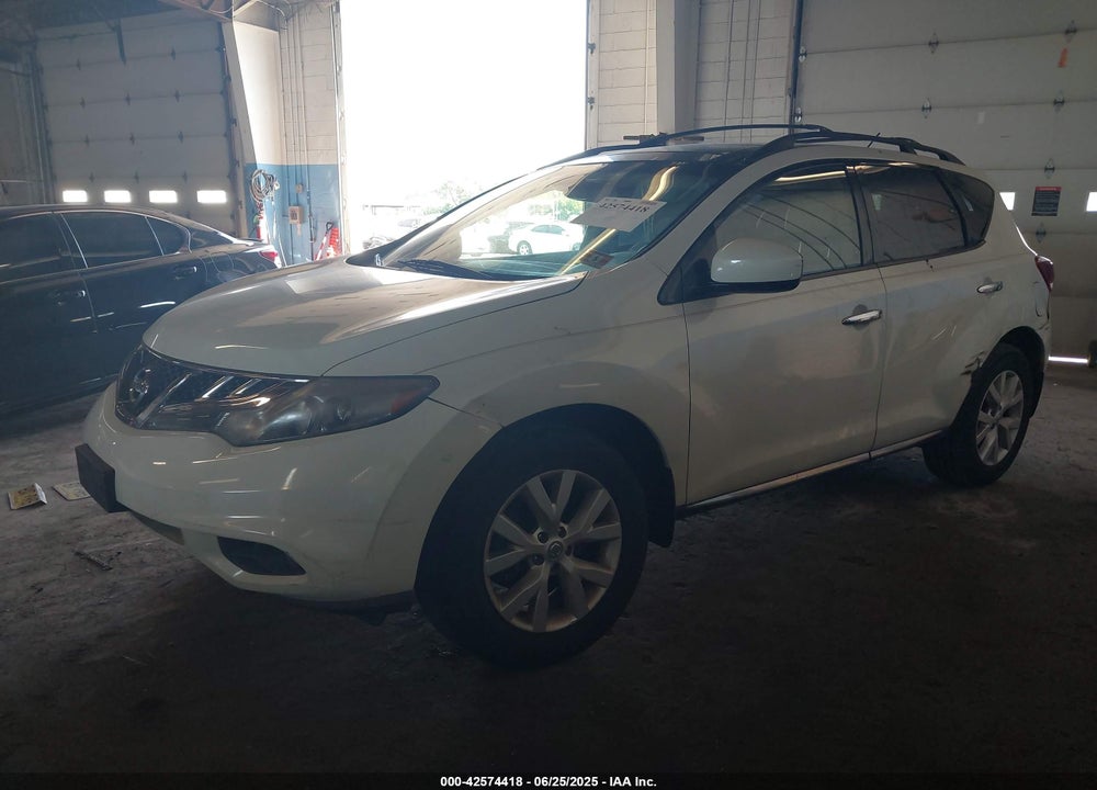 2011 NISSAN MURANO VIN: JN8AZ1MW9BW172580