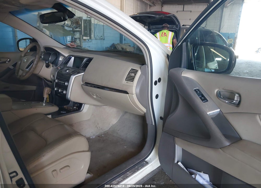 2011 NISSAN MURANO VIN: JN8AZ1MW9BW172580
