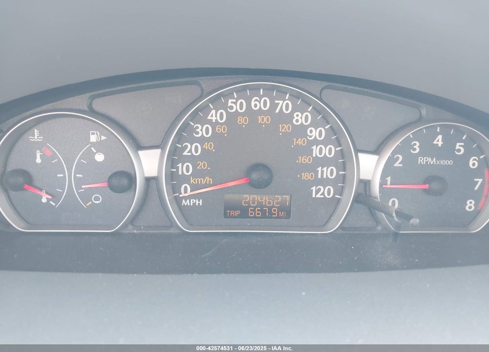 2004 SATURN ION 2 VIN: 1G8AJ52F74Z186860