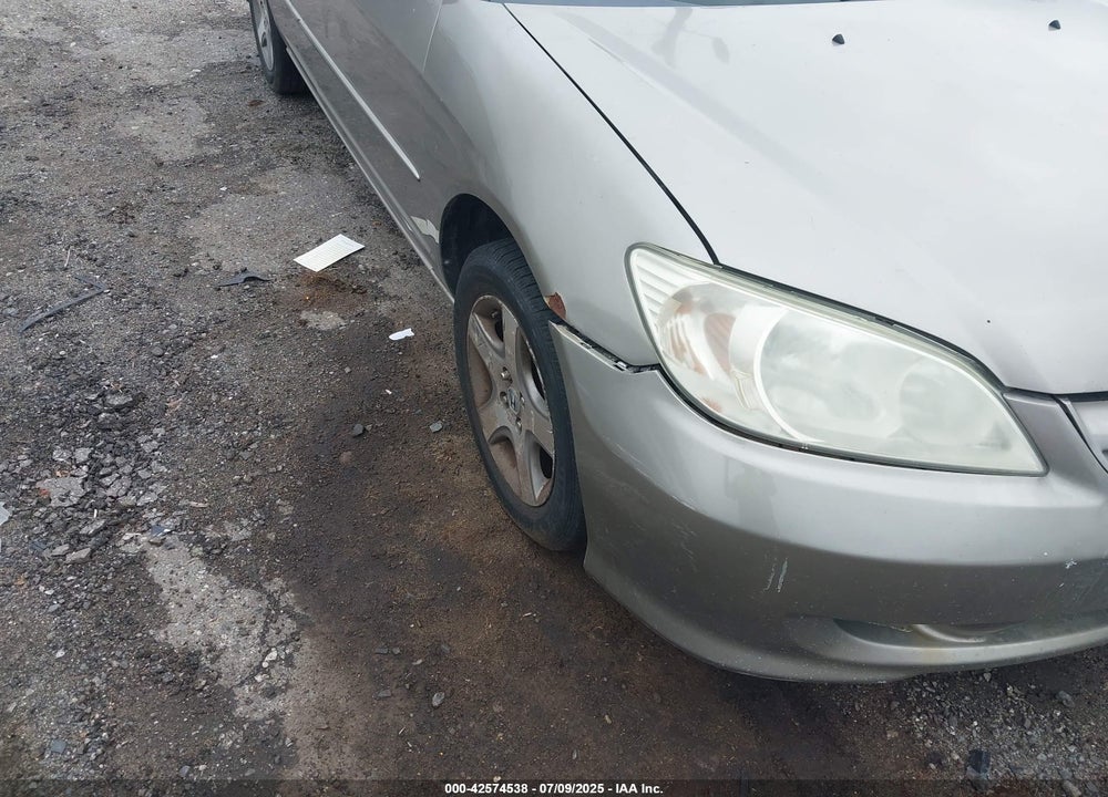 2005 HONDA CIVIC LX VIN: 2HGES16555H573960