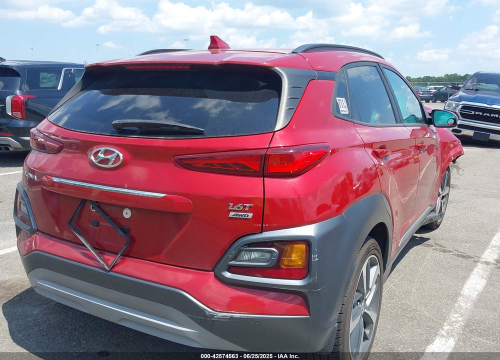 2021 HYUNDAI KONA ULTIMATE VIN: KM8K5CA57MU675280