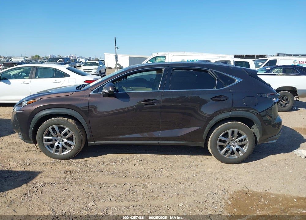 2015 LEXUS NX200T VIN: JTJYARBZ2F2005520