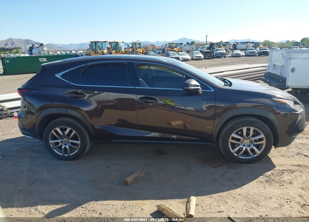2015 LEXUS NX200T VIN: JTJYARBZ2F2005520
