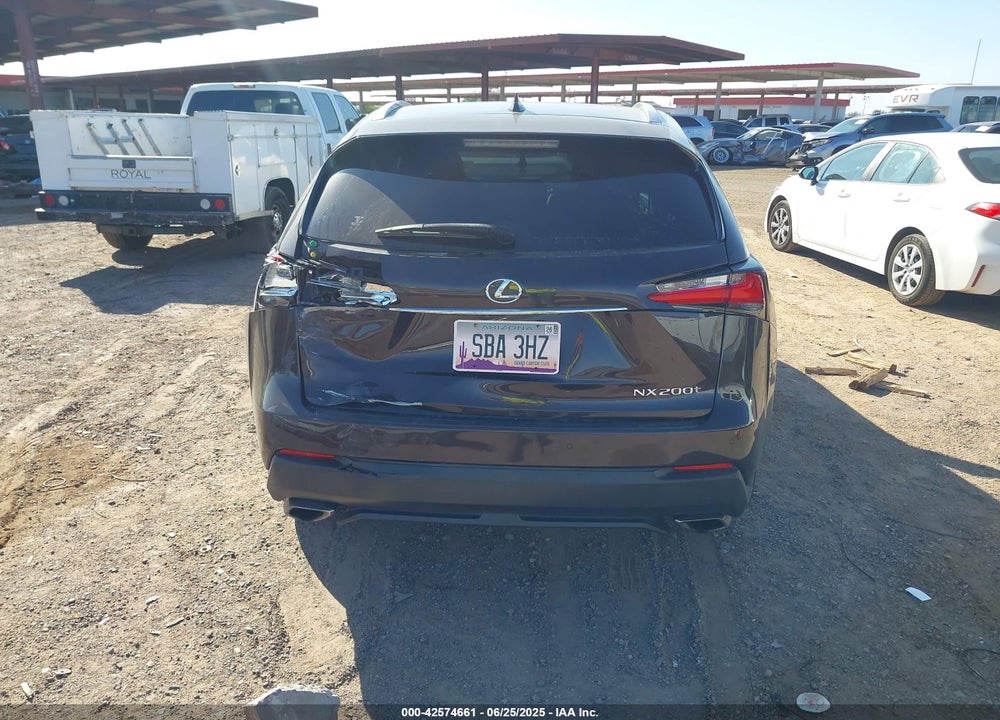 2015 LEXUS NX200T VIN: JTJYARBZ2F2005520