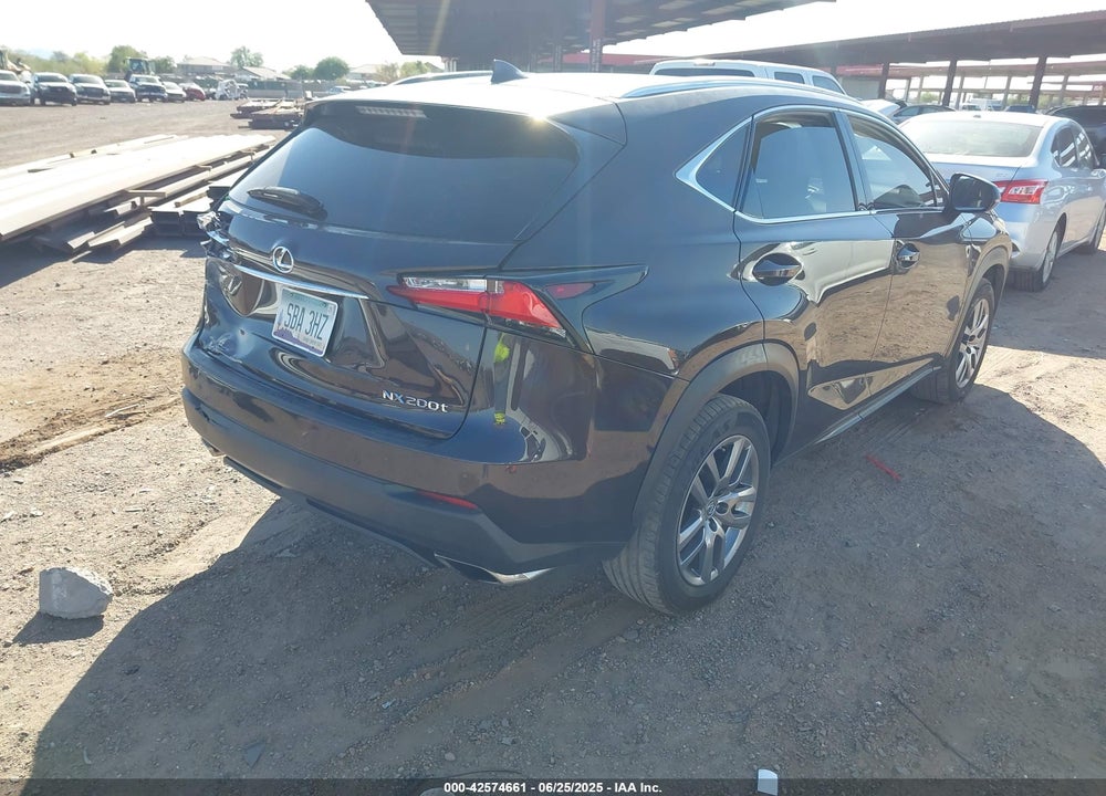 2015 LEXUS NX200T VIN: JTJYARBZ2F2005520