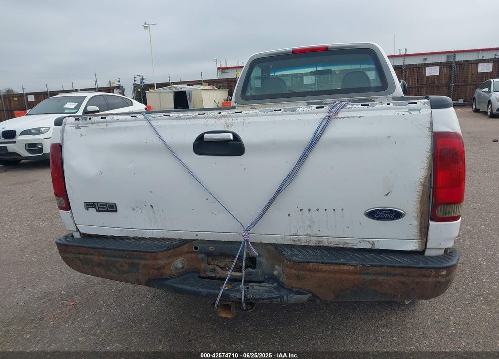 1998 FORD F-150 STANDARD/XL/XLT VIN: 1FTZF1820WKA25768