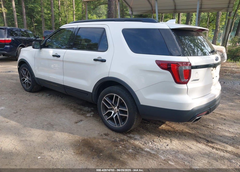 2016 FORD EXPLORER VIN: 1FM5K8GTXGGC80151