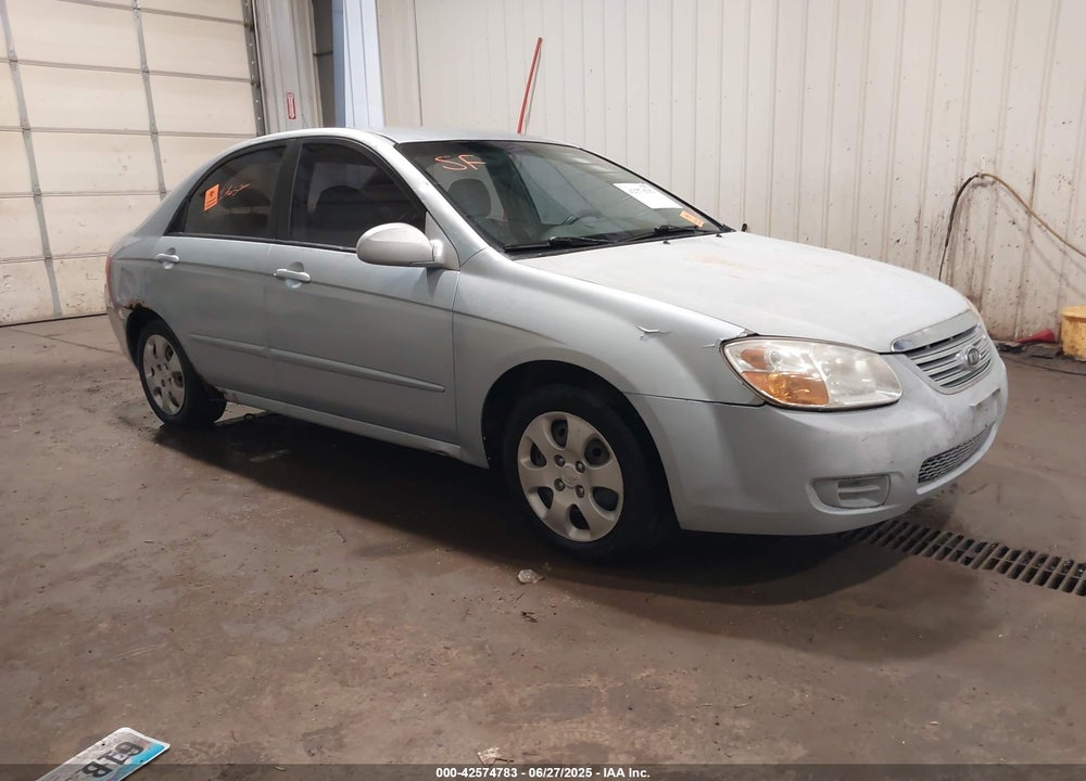 2007 KIA SPECTRA EX VIN: KNAFE121275459483