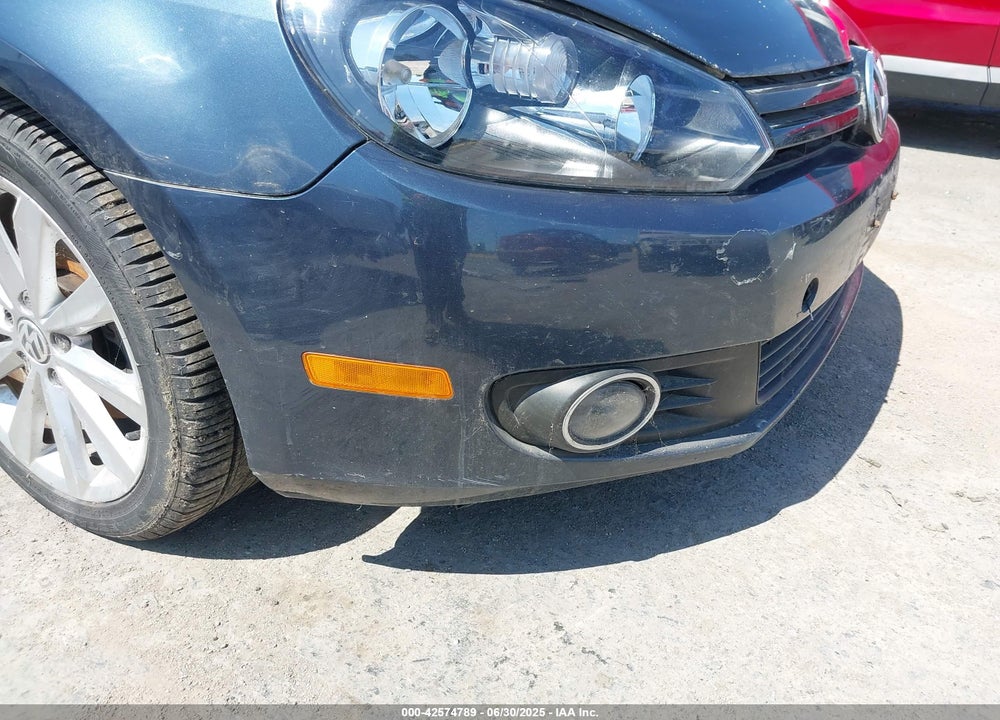 2012 VOLKSWAGEN GOLF TDI 2-DOOR VIN: WVWBM7AJ9CW295680