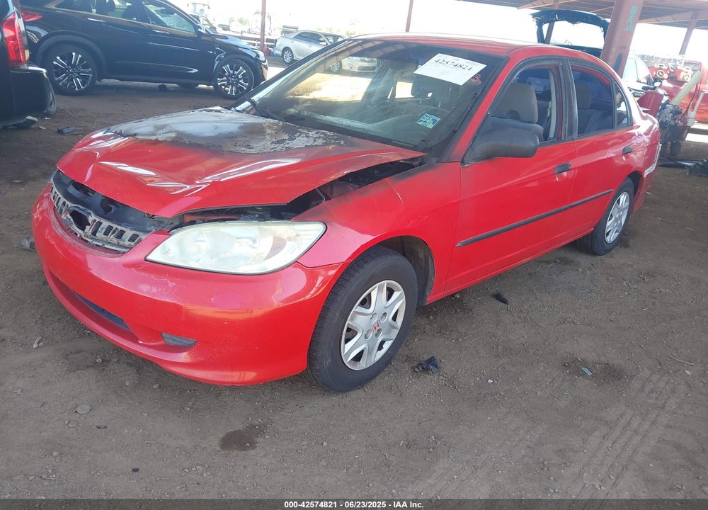 2005 HONDA CIVIC VIN: 1HGES16315L012642