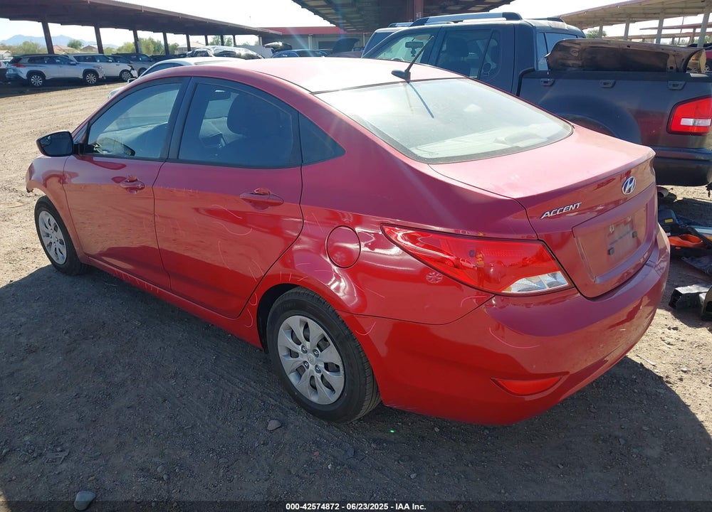 2016 HYUNDAI ACCENT VIN: KMHCT4AE5GU065317