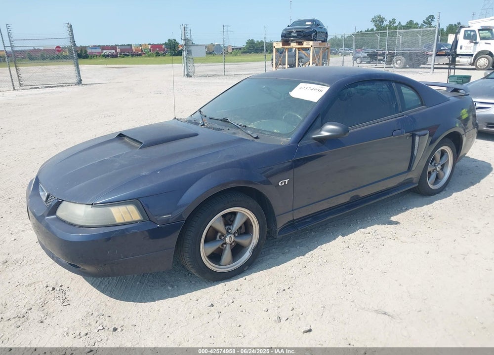 2002 FORD MUSTANG GT VIN: 1FAFP42X72F103381