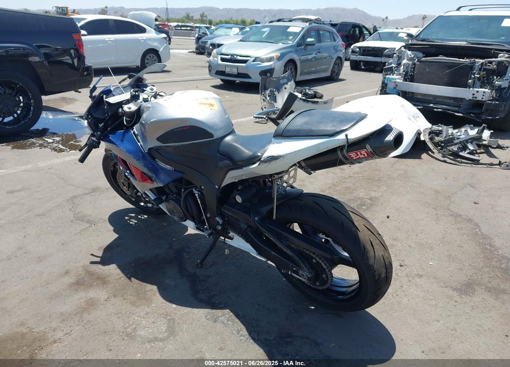 2007 HONDA CBR600 RR VIN: JH2PC40067M004187