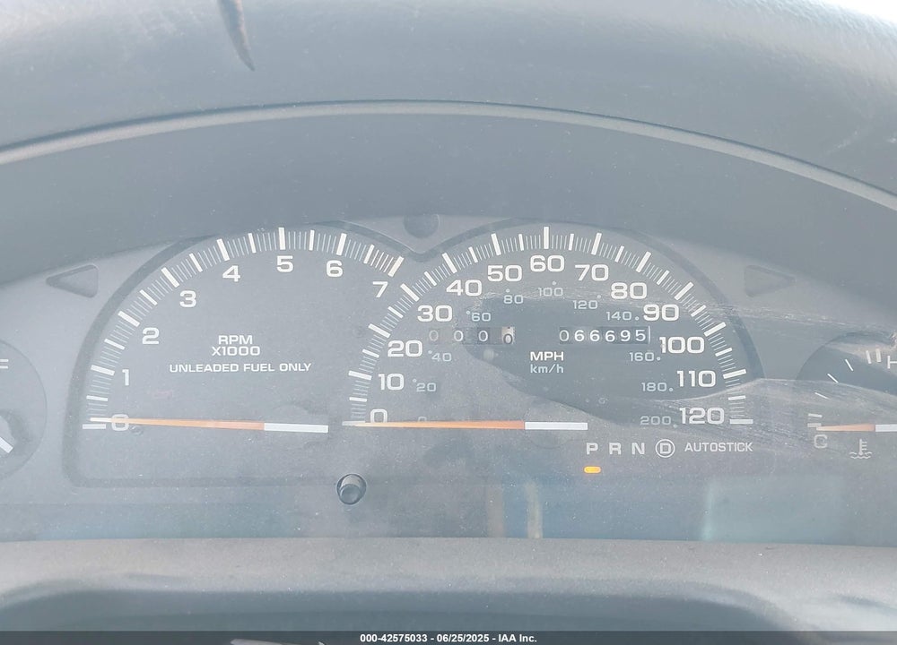 1996 EAGLE VISION TSI VIN: 2E3HD66F0TH303912