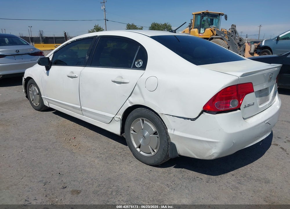 2007 HONDA CIVIC HYBRID VIN: JHMFA36287S031883