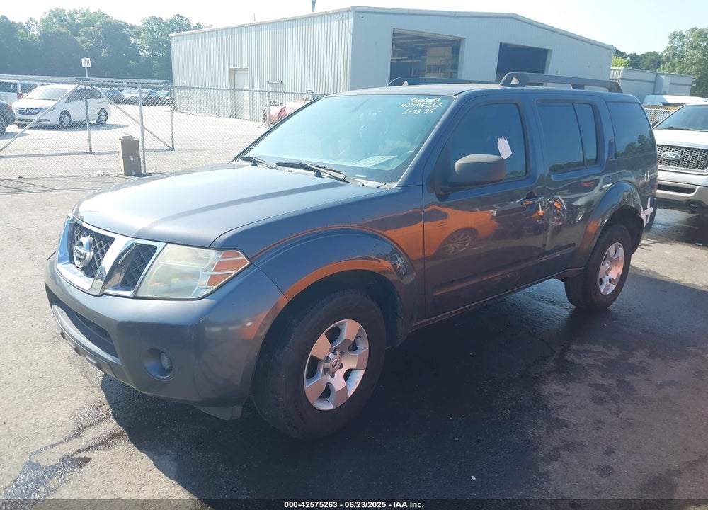 2012 NISSAN PATHFINDER VIN: 5N1AR1NN4CC622068