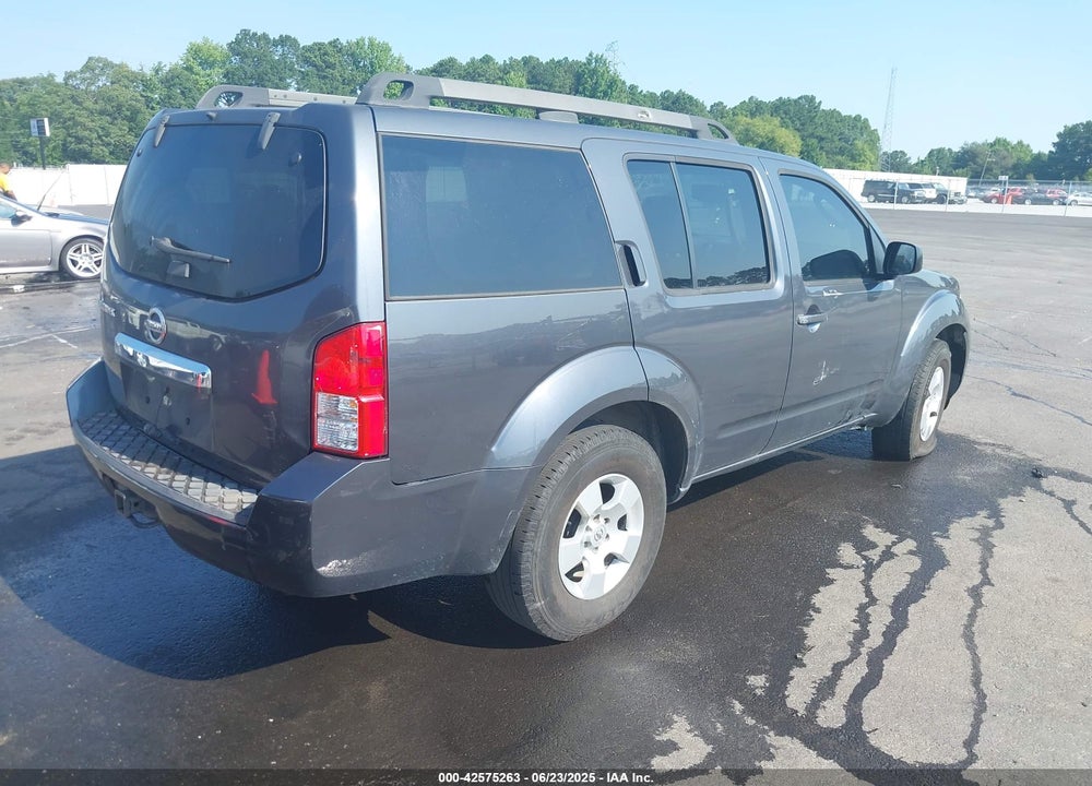 2012 NISSAN PATHFINDER VIN: 5N1AR1NN4CC622068