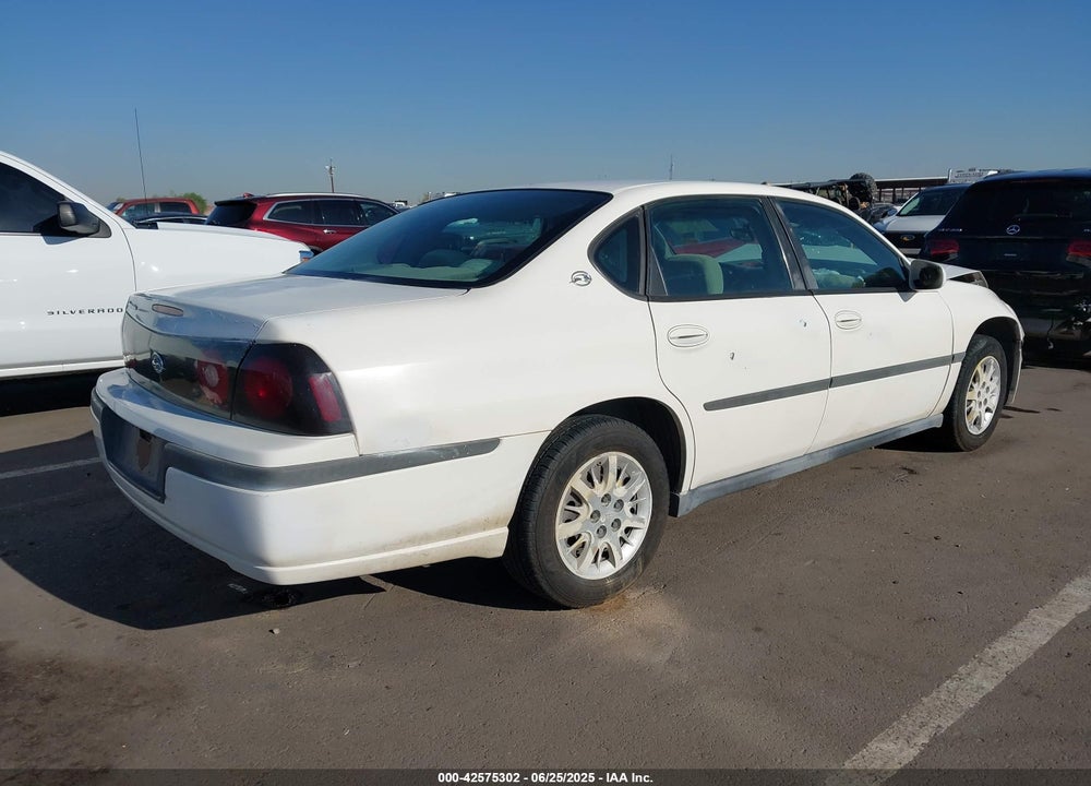 2004 CHEVROLET IMPALA VIN: 2G1WF52E749438372