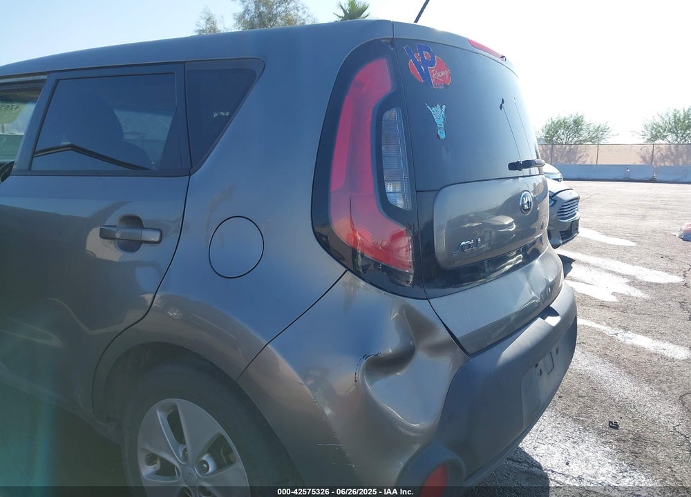 2016 KIA SOUL VIN: KNDJN2A25G7291372