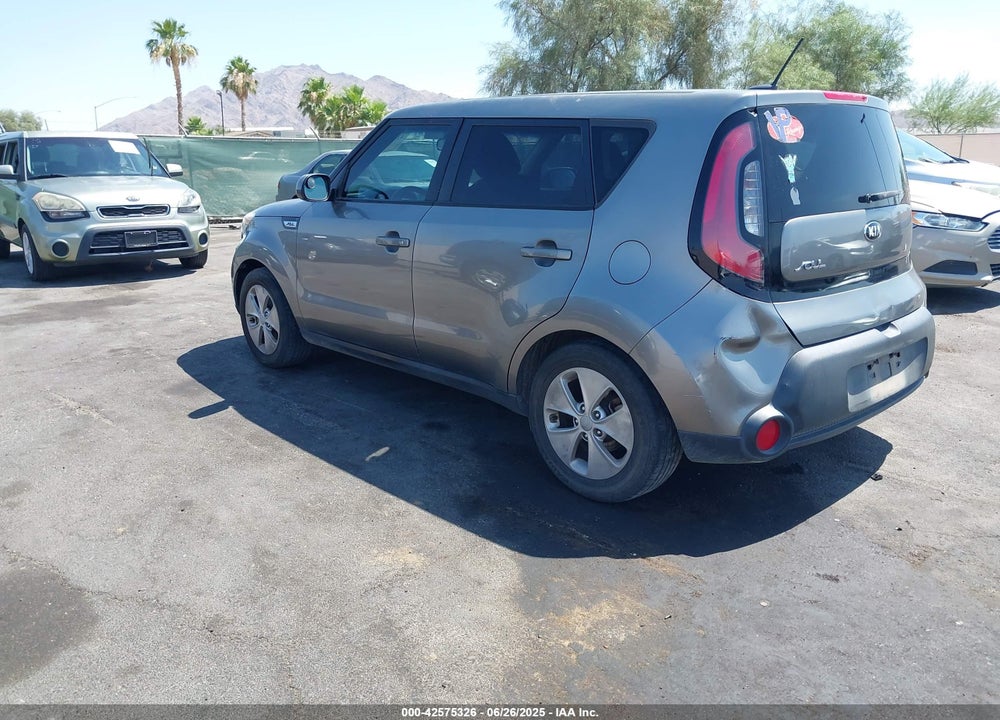 2016 KIA SOUL VIN: KNDJN2A25G7291372