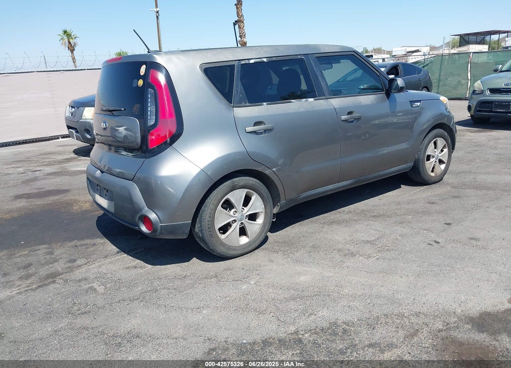 2016 KIA SOUL VIN: KNDJN2A25G7291372