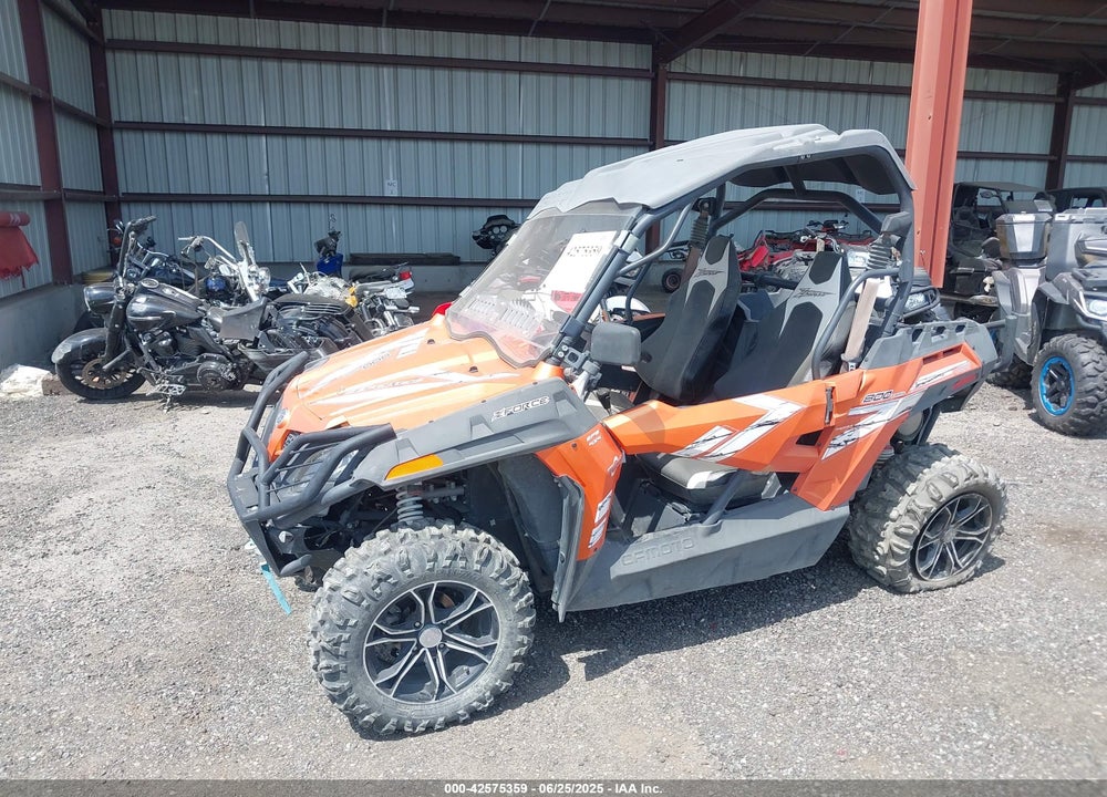 2019 CF MOTO ZFORCE VIN: LCELVYZ13K6000227