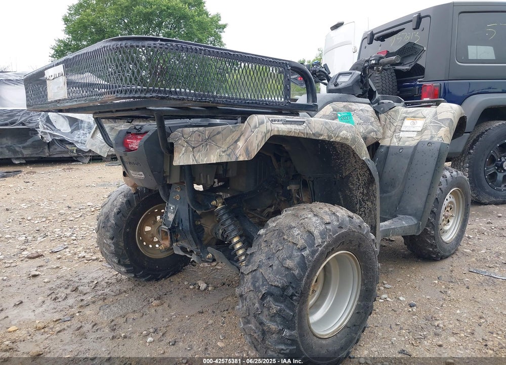 2016 HONDA TRX420 FA VIN: 1HFTE4744G4100206