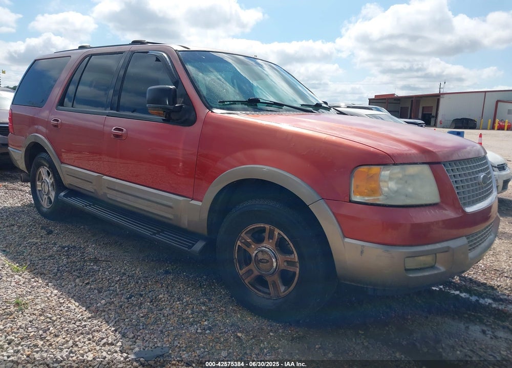 2003 FORD EXPEDITION EDDIE BAUER VIN: 1FMFU18L23LA95615