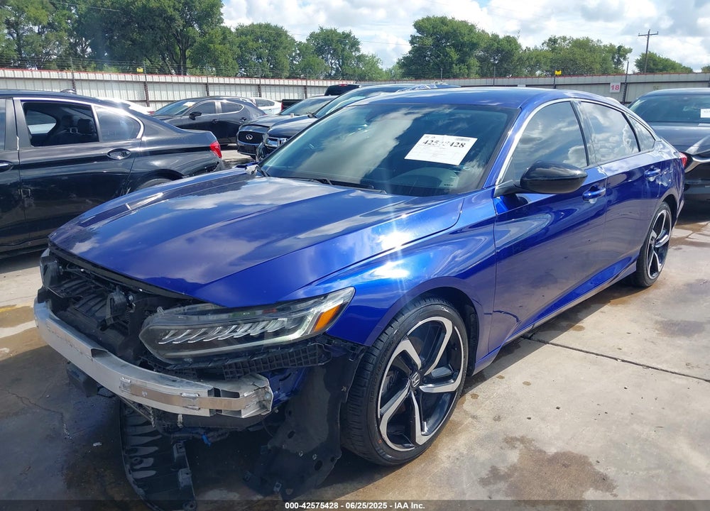 2021 HONDA ACCORD VIN: 1HGCV1F44MA030733