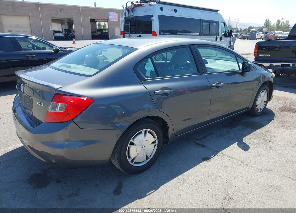 2012 HONDA CIVIC VIN: 2HGFB2F69CH332127