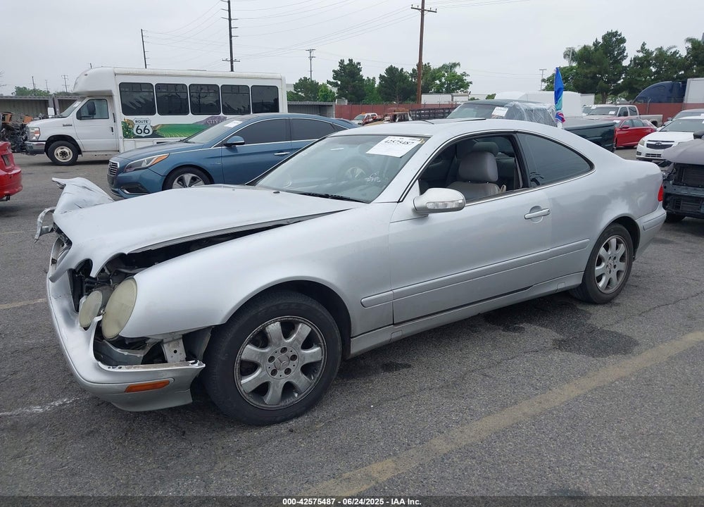 2002 MERCEDES-BENZ CLK 320 VIN: WDBLJ65G12F197990