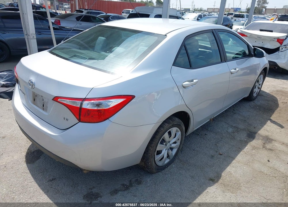 2015 TOYOTA COROLLA LE VIN: 2T1BURHE6FC355531