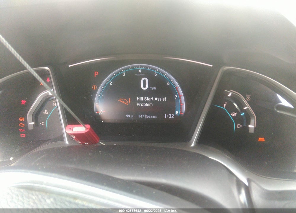 2016 HONDA CIVIC VIN: 19XFC1F77GE021165
