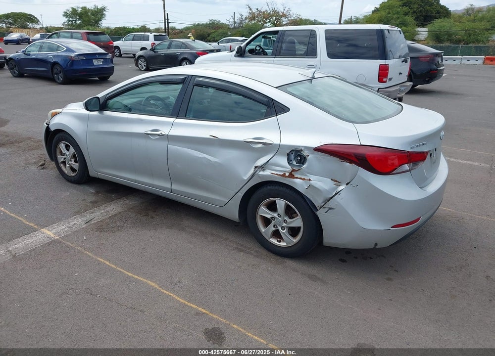 2015 HYUNDAI ELANTRA VIN: 5NPDH4AE5FH583513