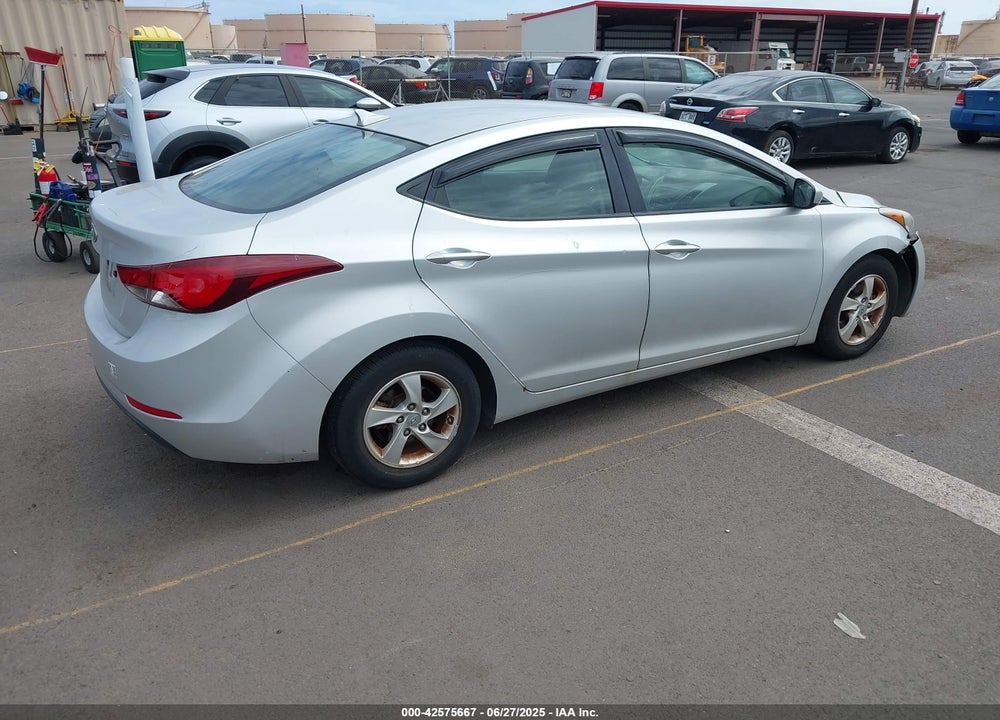 2015 HYUNDAI ELANTRA VIN: 5NPDH4AE5FH583513