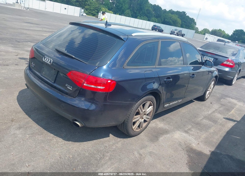 2010 AUDI A4 VIN: WAUSFAFL0AA036018