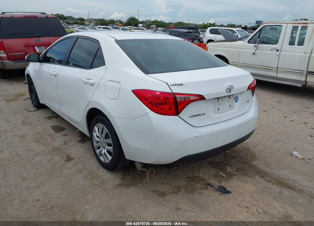 2019 TOYOTA COROLLA VIN: 2T1BURHE4KC134116
