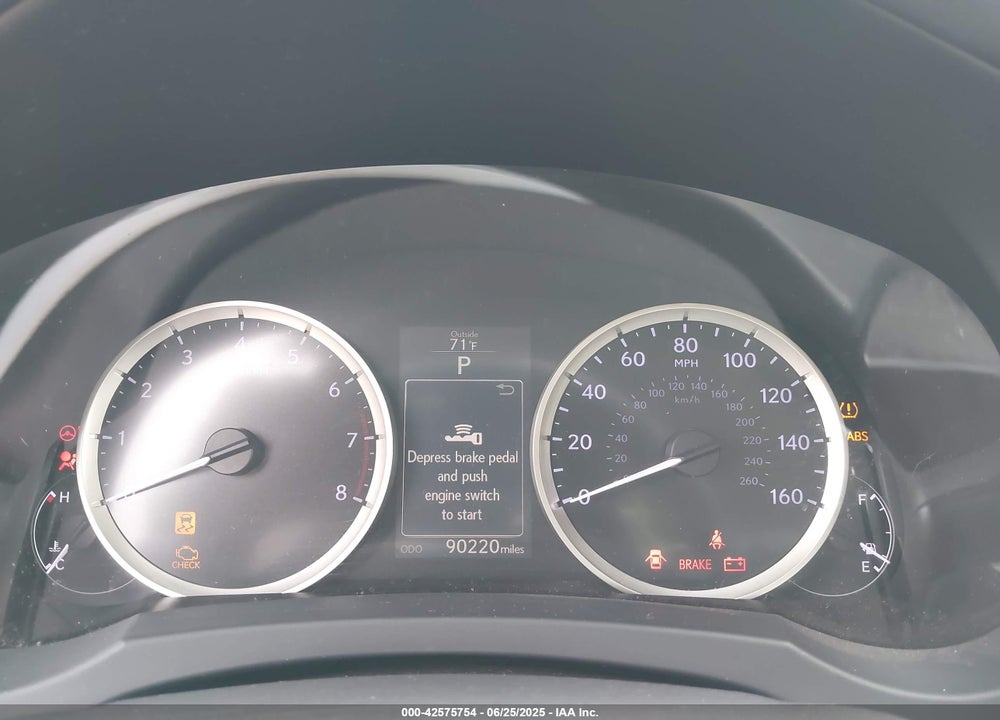 2015 LEXUS IS250 VIN: JTHBF1D26F5048136