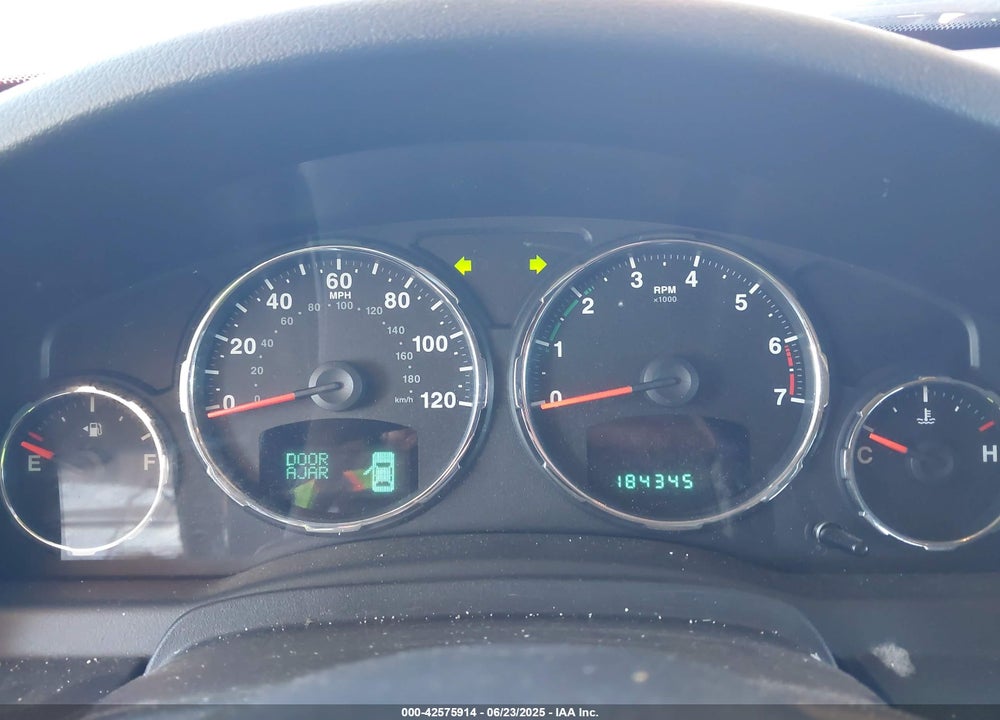 2012 JEEP LIBERTY VIN: 1C4PJMFKXCW131496