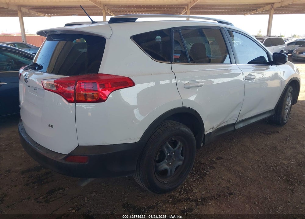 2015 TOYOTA RAV4 LE VIN: JTMZFREV9FJ056200