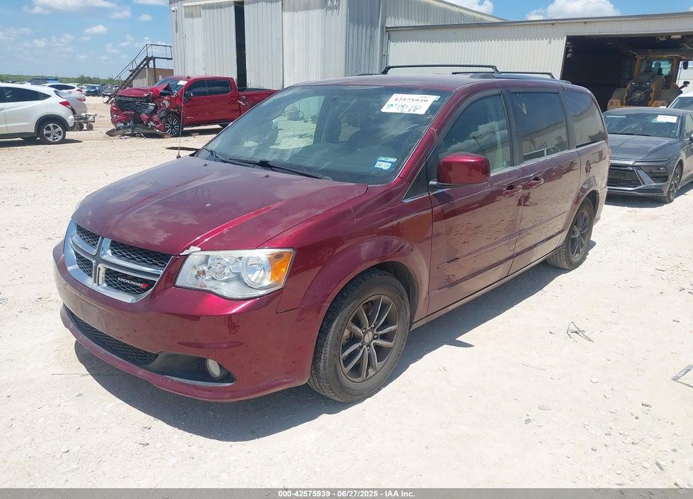 2017 DODGE GRAND CARAVAN VIN: 2C4RDGCGXHR685705