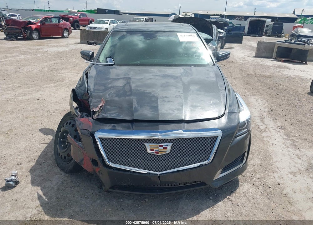 2016 CADILLAC CTS VIN: 1G6AX5SX5G0122454