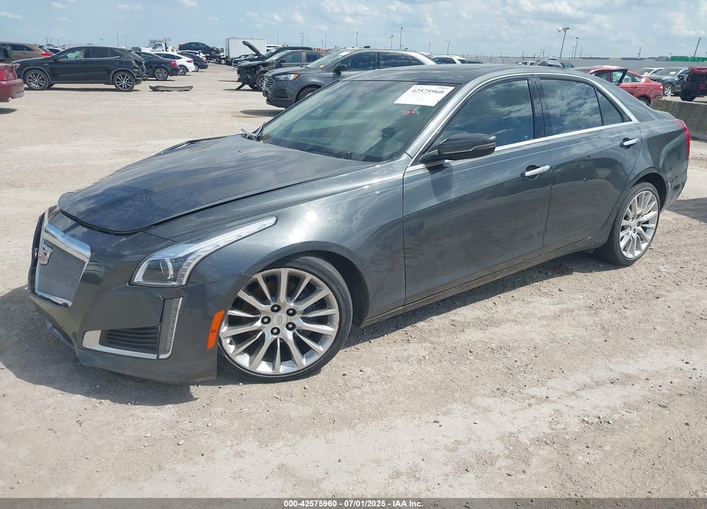 2016 CADILLAC CTS VIN: 1G6AX5SX5G0122454