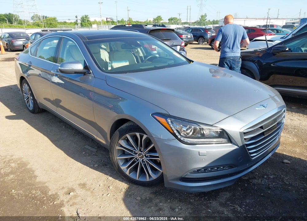 2016 HYUNDAI GENESIS 3.8 VIN: KMHGN4JE6GU132941