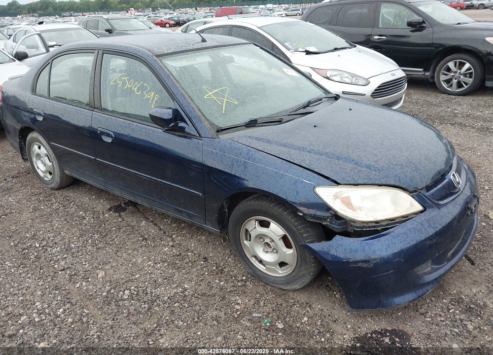 2005 HONDA CIVIC HYBRID VIN: JHMES96625S023595