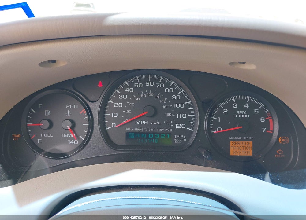 2003 CHEVROLET IMPALA VIN: 2G1WH55KX39412181
