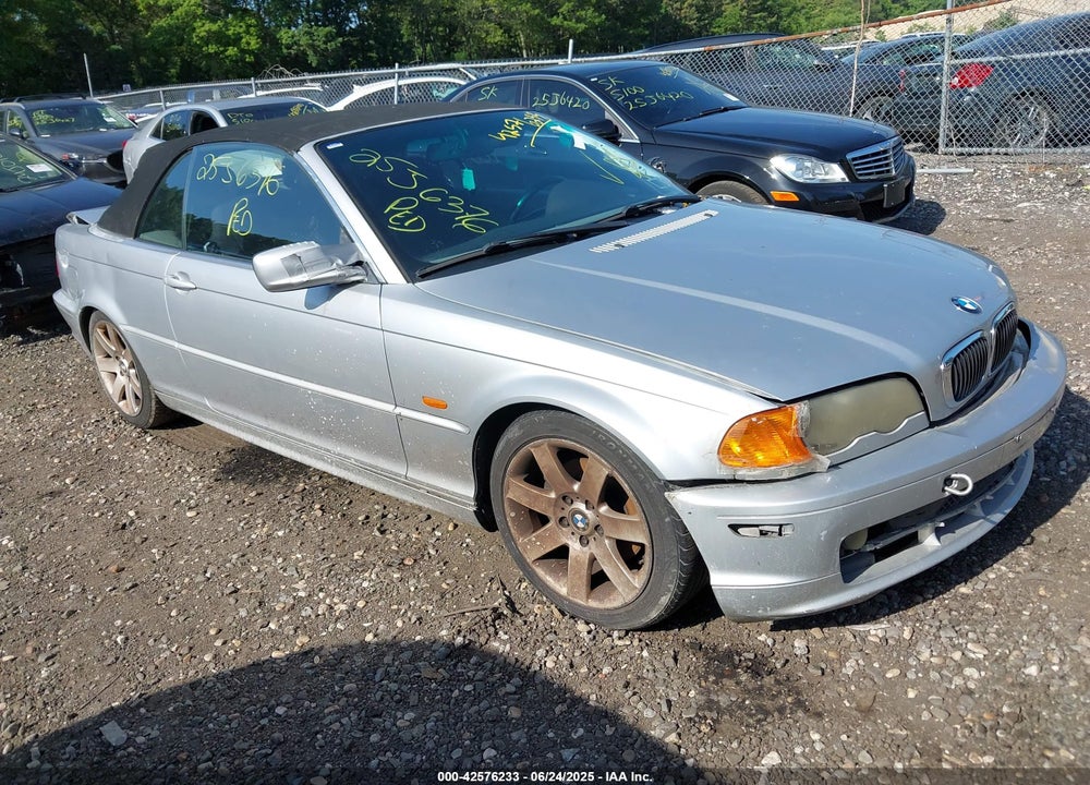 2001 BMW 325CI VIN: WBABS33471JY54074