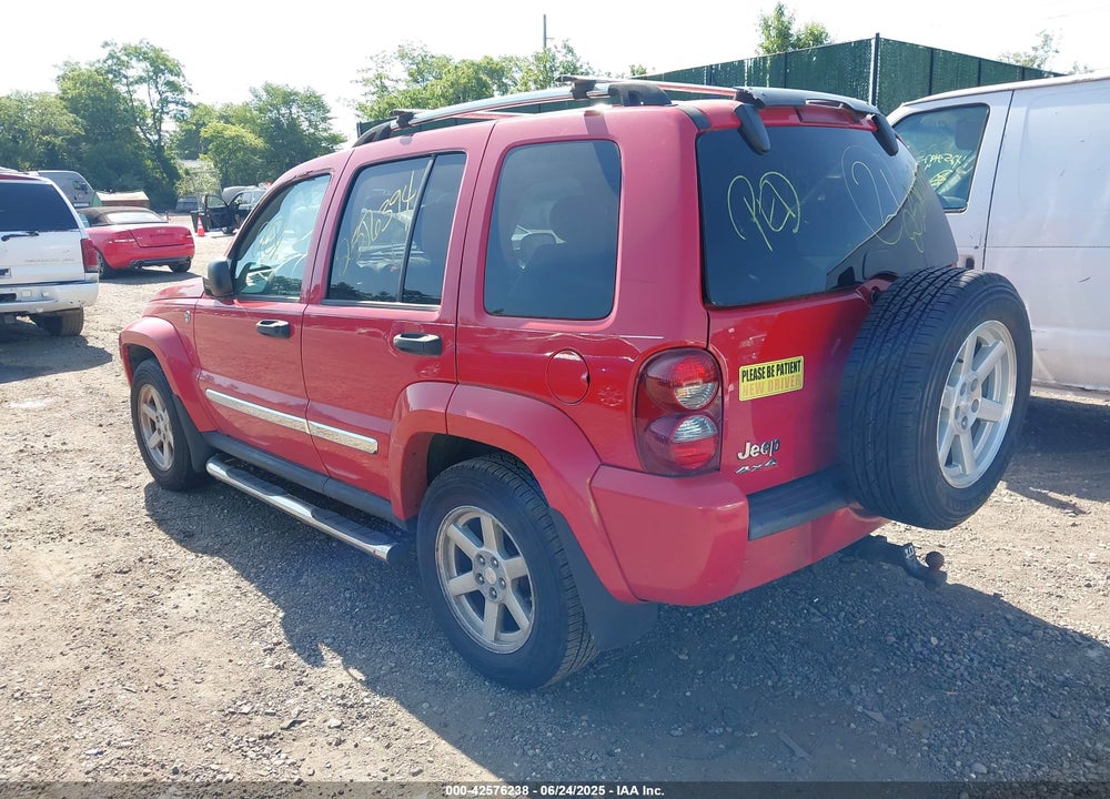 2005 JEEP LIBERTY VIN: 1J4GL58K25W540778