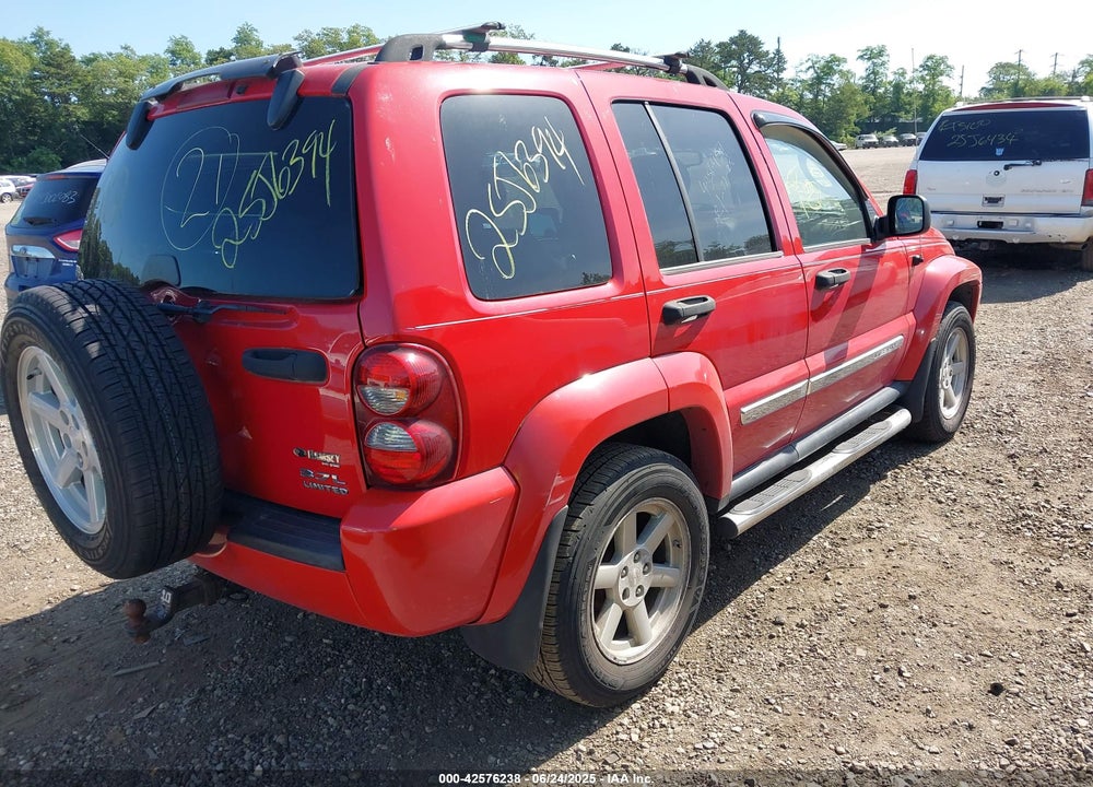 2005 JEEP LIBERTY VIN: 1J4GL58K25W540778